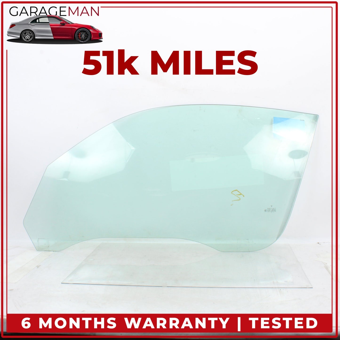 1999-2005 Porsche 911 Front Left Driver Side Door Window Glass 99654251101 OEM