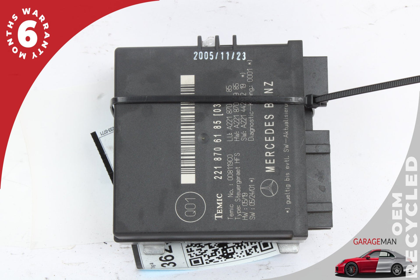 2007-2009 Mercede W221 S550 Trunk Release Remote Open Close Module Unit OEM