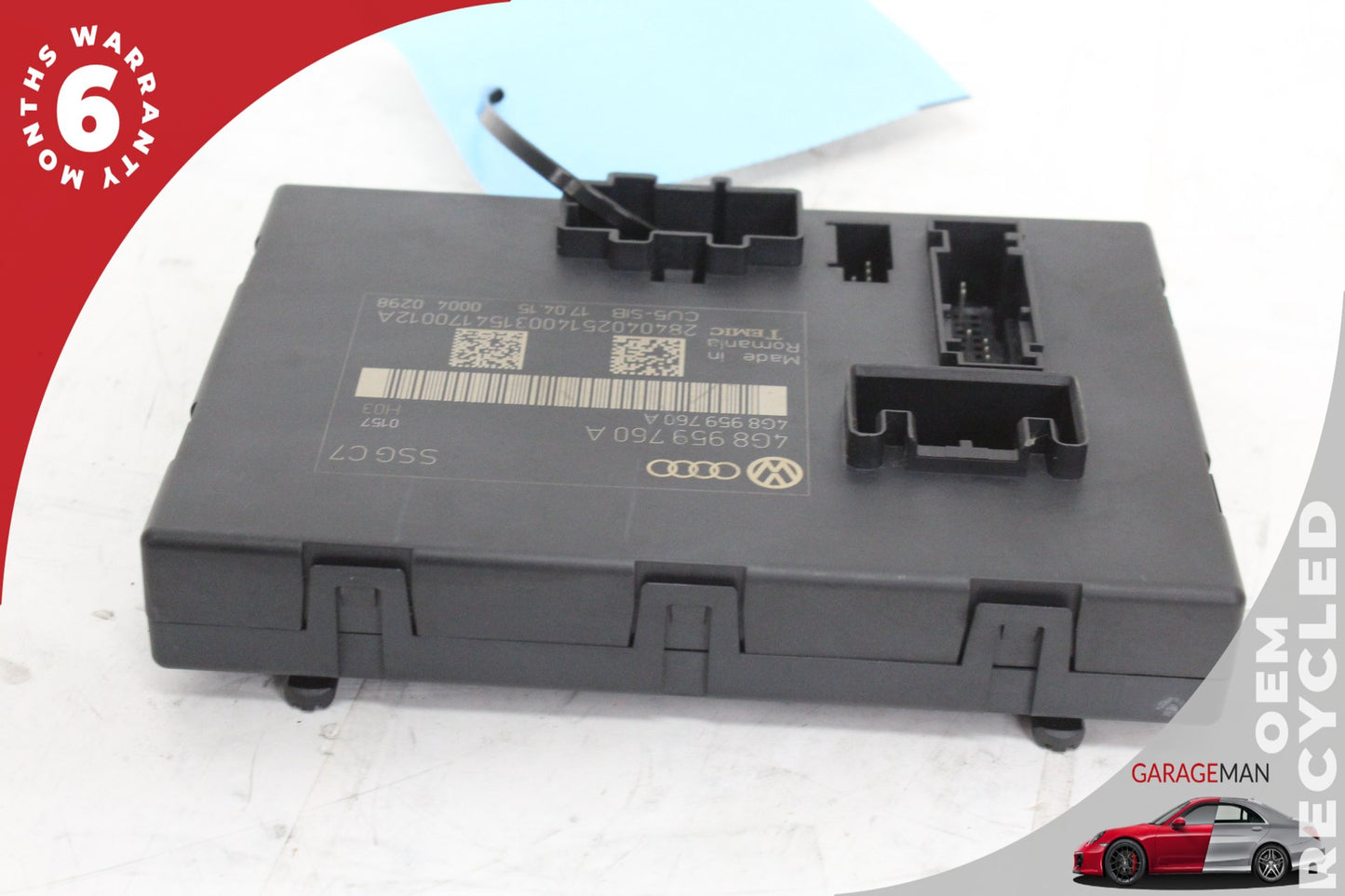 2012-2018 Audi A7 A6 Front Left Driver Side Seat Control Module 4G8959760A OEM