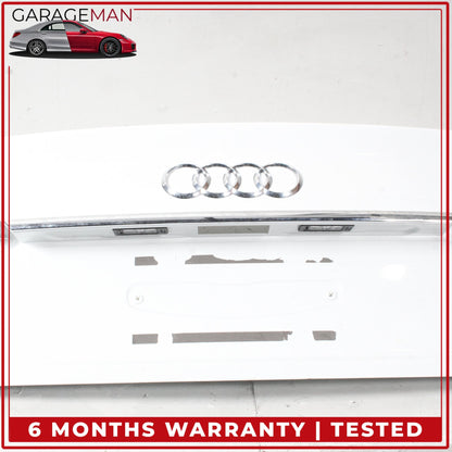 2020-2024 Audi A4 B9 Rear Trunk Deck Lid Shell White 8W5827025K OEM