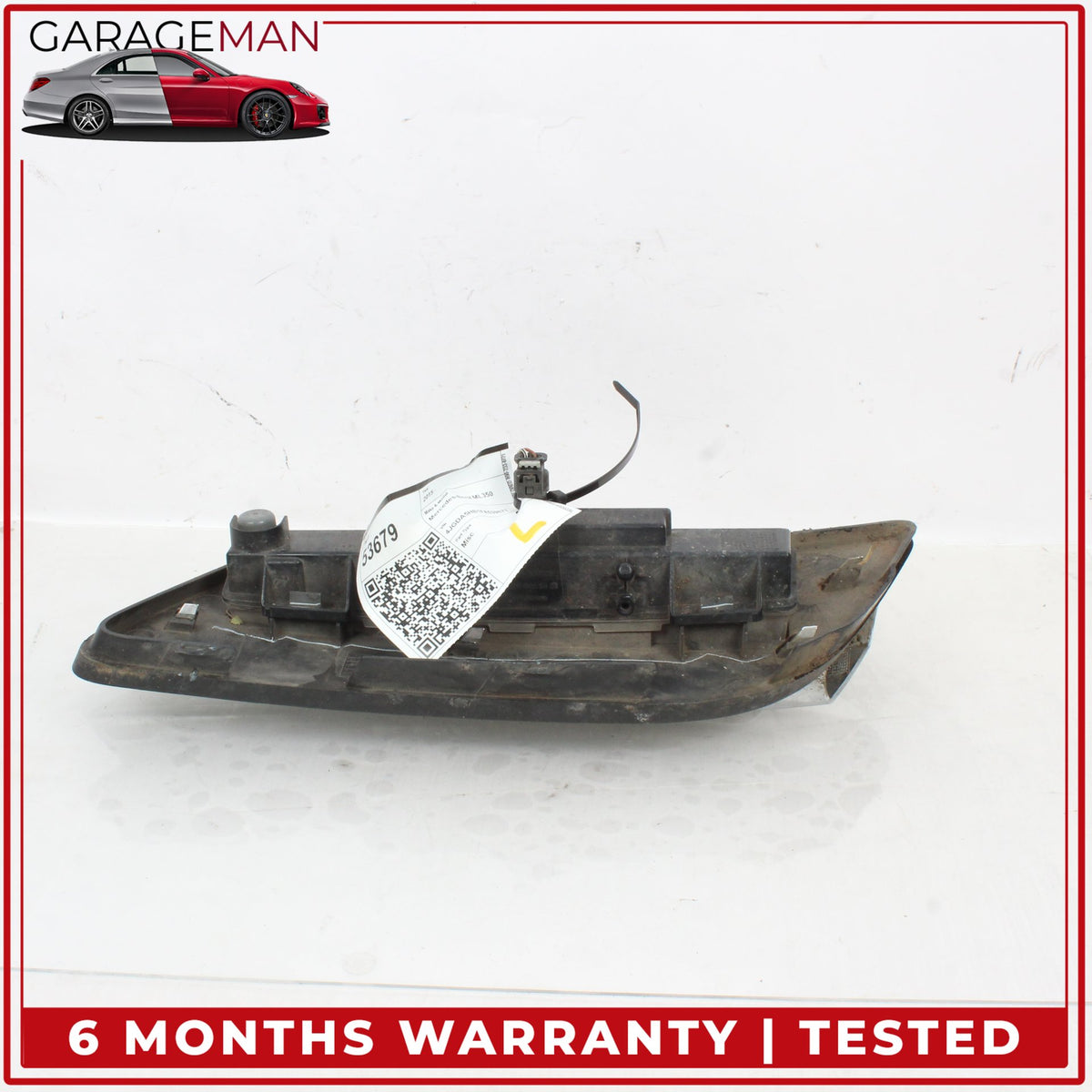 2012-2015 Mercedes-Benz ML350 W166 SUV Front Right Side Fog Light Lamp 1668800724 OEM
