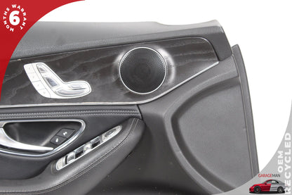 15-18 Mercedes-Benz C300 W205 Sedan Left Front Interior Door Panel 2057205311