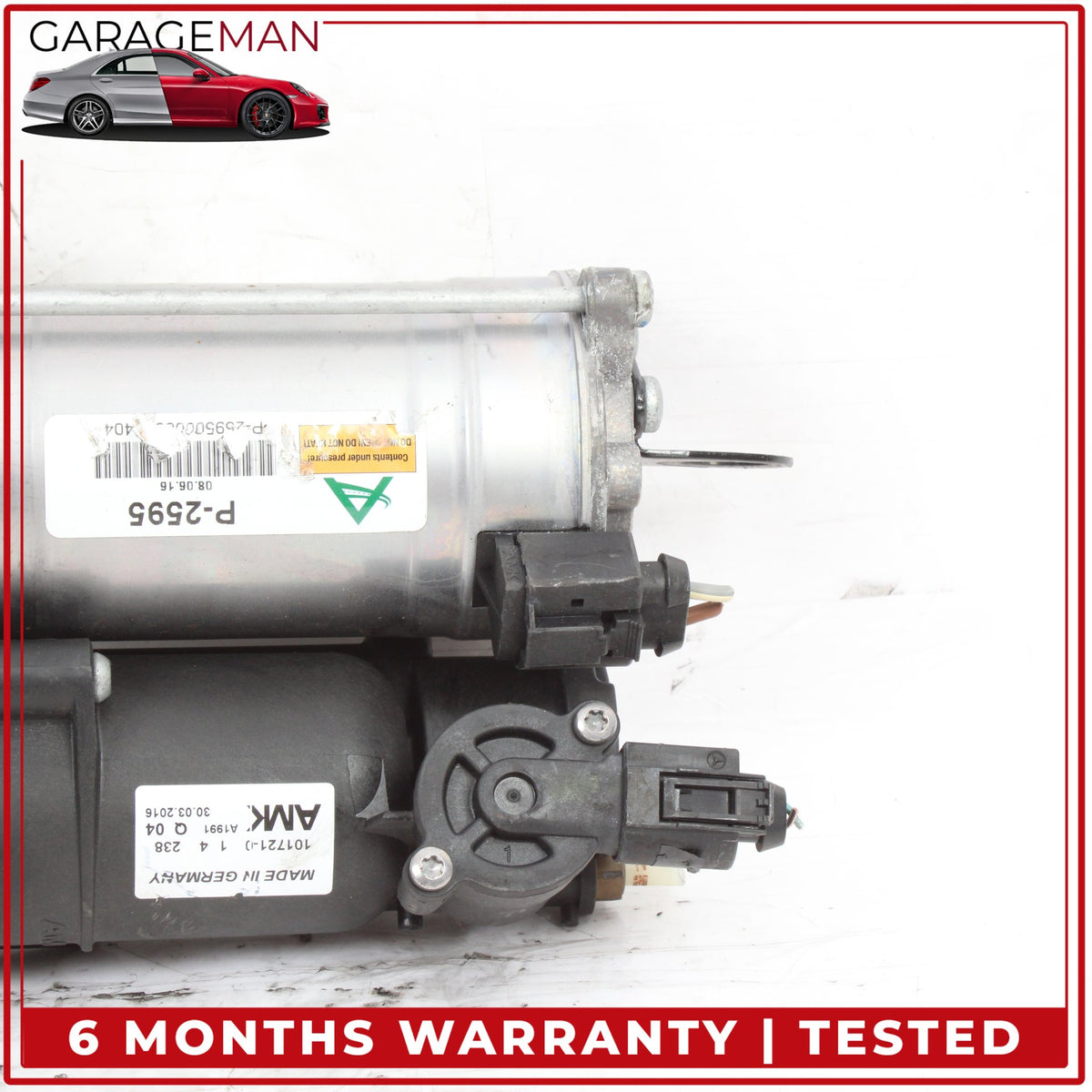 2006-2013 Mercedes W251 R350 R500 Airmatic Air Suspension Compressor Pump P2595