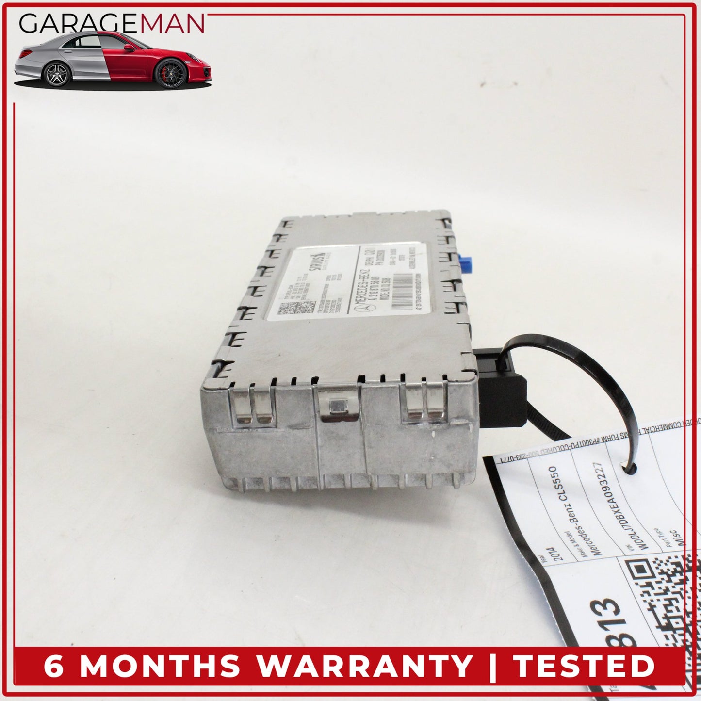 2010-2017 Mercedes-Benz CLS550 W218 Sedan Sirius Satellite Radio Receiver 2128705689 OEM