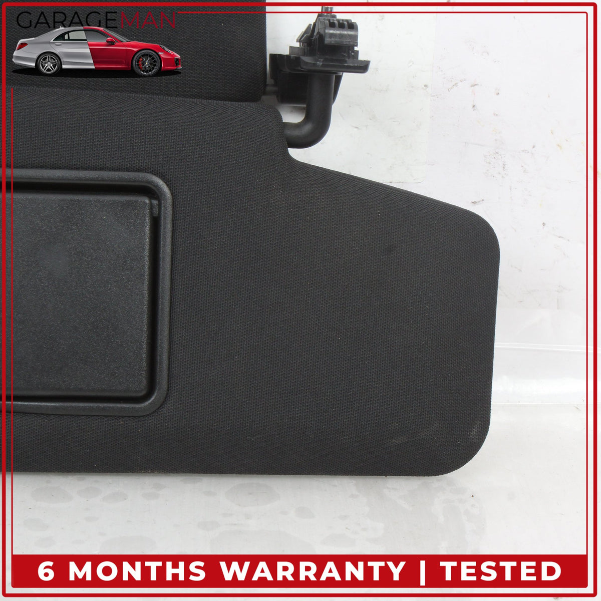 2010-2016 Mercedes W212 E350 Front Left and Right Side Sun Visor Set Black OEM