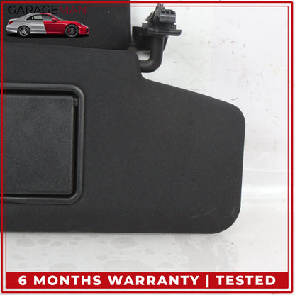 2010-2016 Mercedes W212 E350 Front Left and Right Side Sun Visor Set Black OEM
