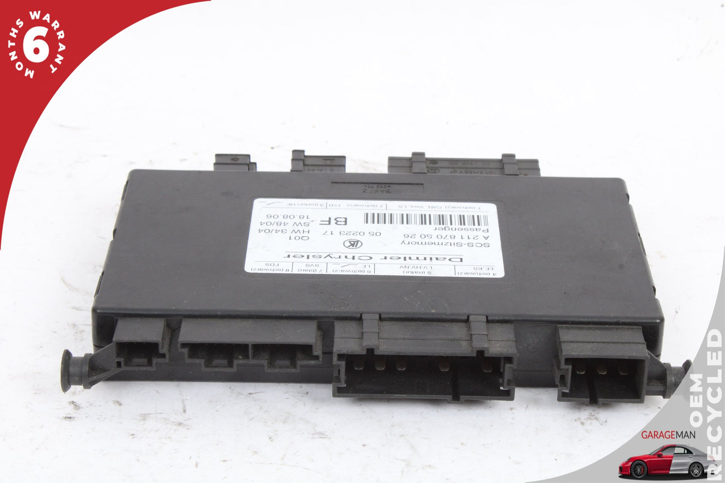 2003-2012 Mercedes W211 E500 Front Right Side Seat Control Module 2118705026 OEM