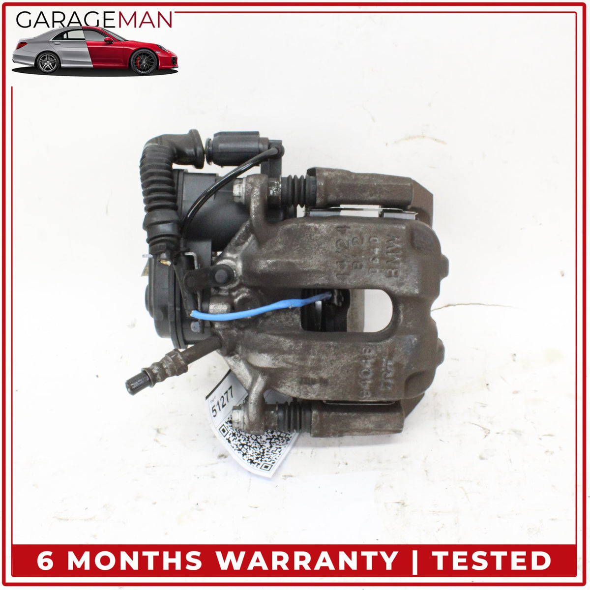 2011-2019 BMW 550i Rear Left and Right Side Brake Caliper Set w/ Actuator OEM
