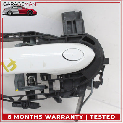 2019-2025 BMW M340i G20 Front Left Driver Side Exterior Door Handle White OEM
