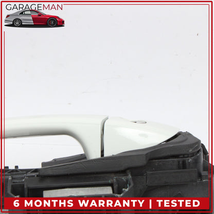 2015-2020 Mercedes X156 GLA250 Front Left Side Exterior Door Handle White OEM