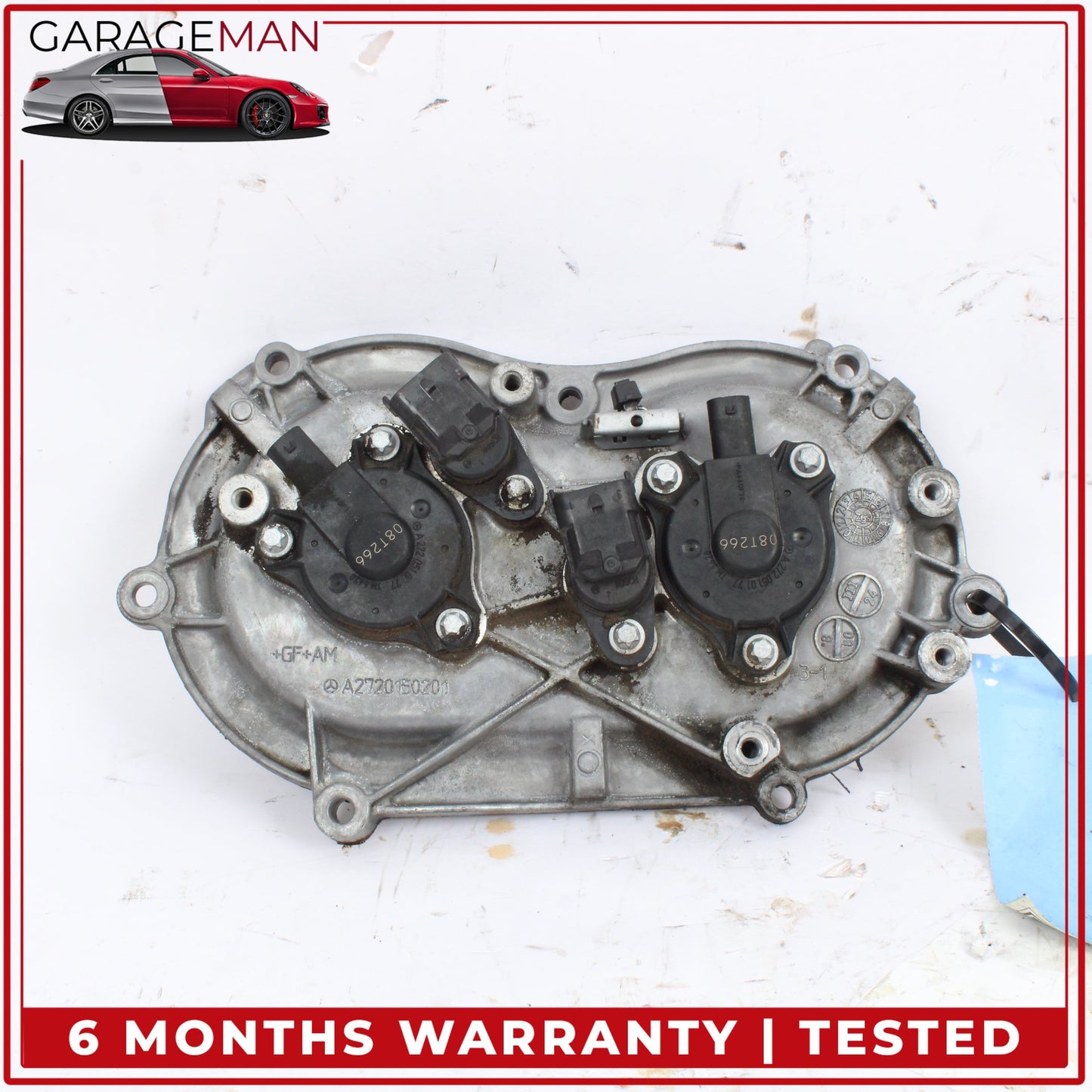 2005-2013 Mercedes W211 E350 Engine Timing Chain Cover Plate 2720150201 OEM