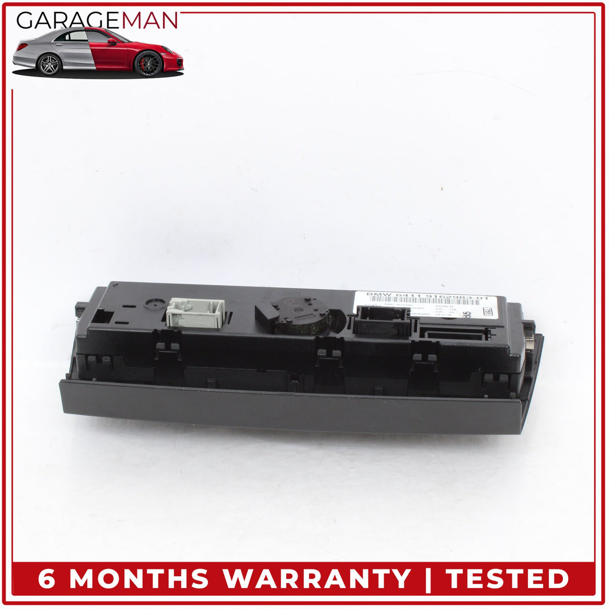 2006-2011 BMW 335i E90 AC Temperature Climate Control Panel 916298301 OEM