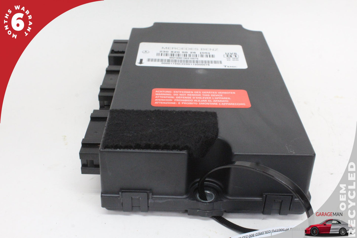 03-08 Mercedes-Benz SL500 R230 Convertible Top Control Module 2308205526