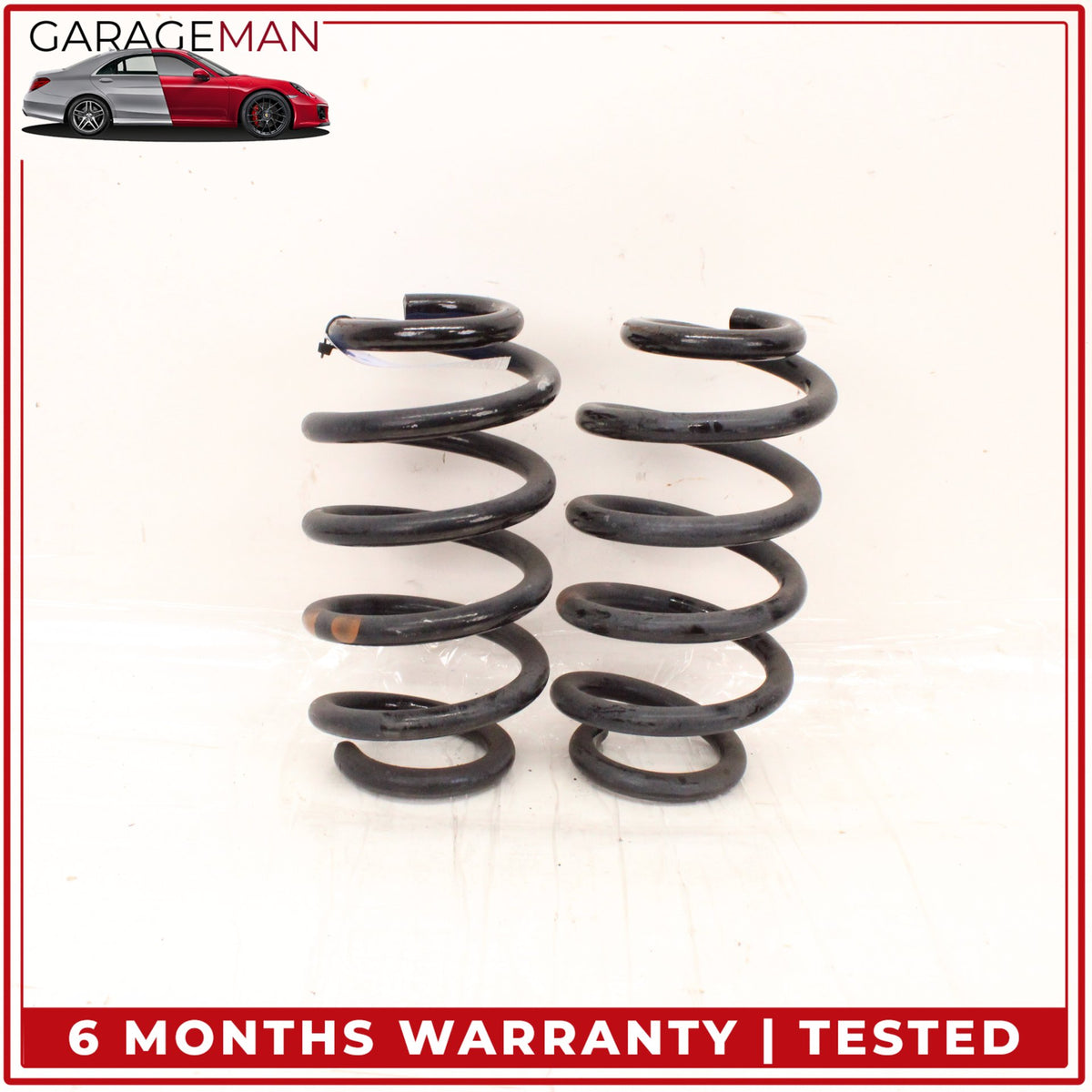 2014-2017 Mercedes W242 B Electric Drive Rear Left and Right Coil Spring OEM