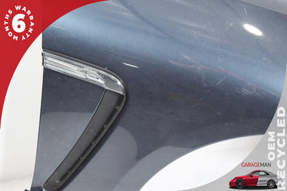 2010-2013 Porsche Panamera 970 Front Right Fender Panel Blue 97050303201 OEM