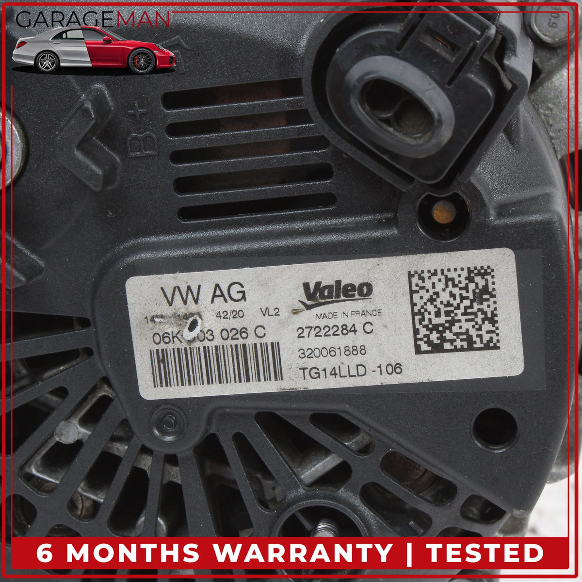 2019-2025 Audi Q3 Quattro Volkswagen Alternator Generator 140A 06K903026C OEM