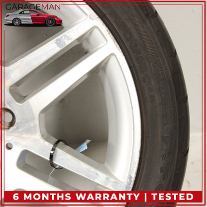 2008-2014 Mercedes W204 Rear Wheel Rim w/ Tire 8.5Jx17H2 ET58 2044014602 OEM