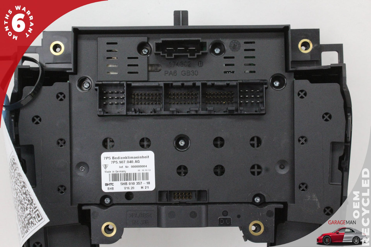 2011-2014 Porsche Cayenne 958 Center Console Multifunction Switch Control OEM