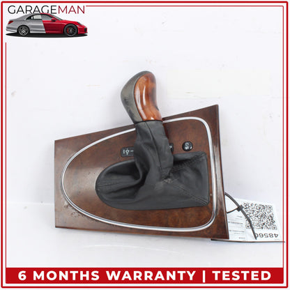 2003-2009 Mercedes W211 E320 Center Console Shifter Knob Boot Trim Cover OEM