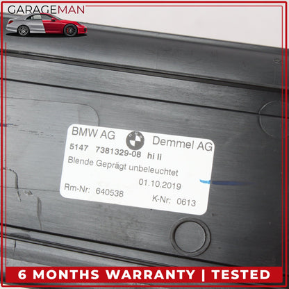 2017-2023 BMW 530e G30 Front and Rear Door Sill Scuff Plate Trim Set of 4 OEM
