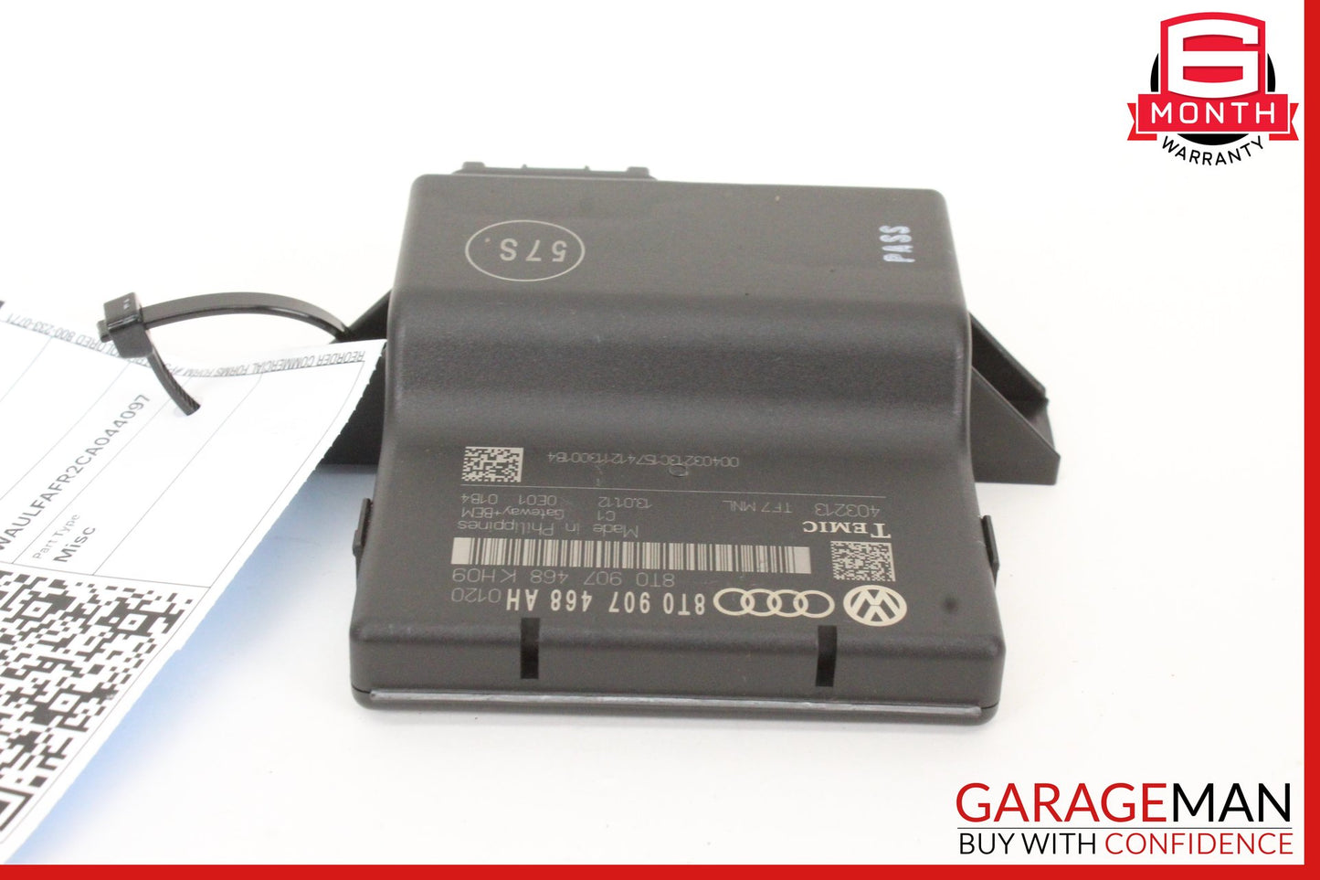 2009-2012 Audi A5 A4 Gateway Interface Control Module 8T0907468AH OEM