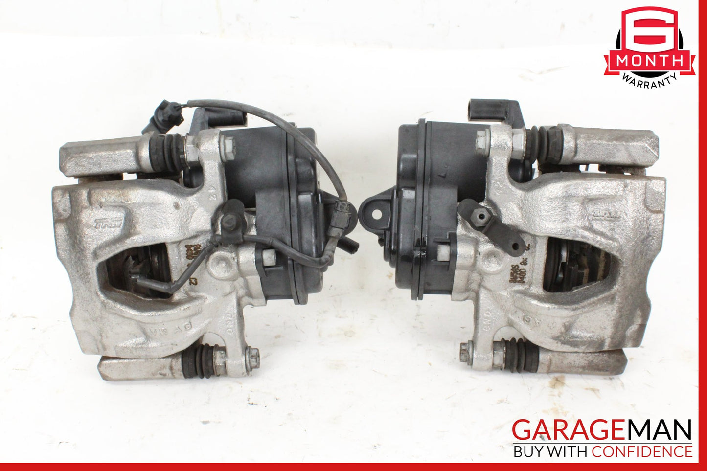2017-2024 Audi A4 Rear Left and Right Side Brake Caliper Set 8W0405AS OEM