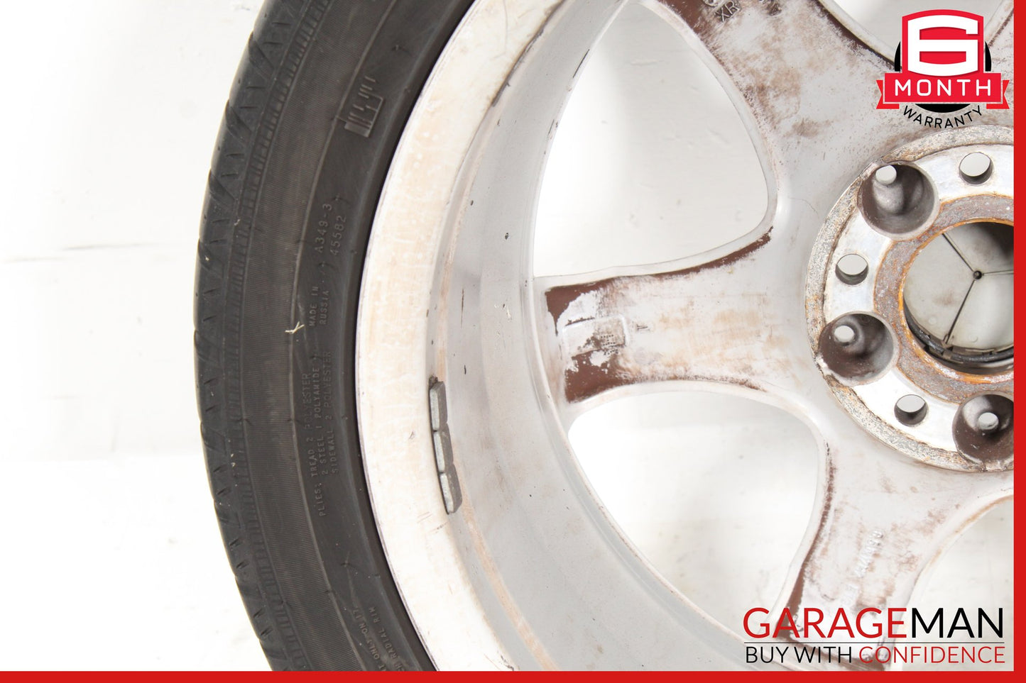 2005-2007 Mercedes W203 C230 C350 Rear Wheel Rim w/ Tire 8.5JX17H2 ET34 OEM