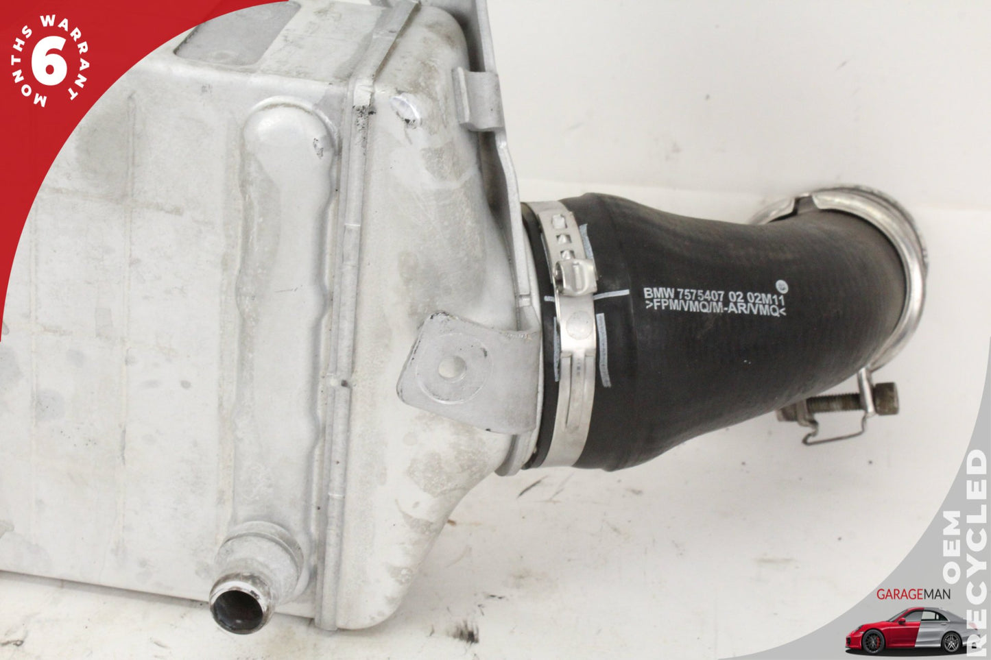 2011-2016 BMW 550i F10 Left Side Turbocharger Intercooler 7575405