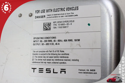 2012-2015 Tesla Model S Onboard Master Charging Control Module 101496300K OEM