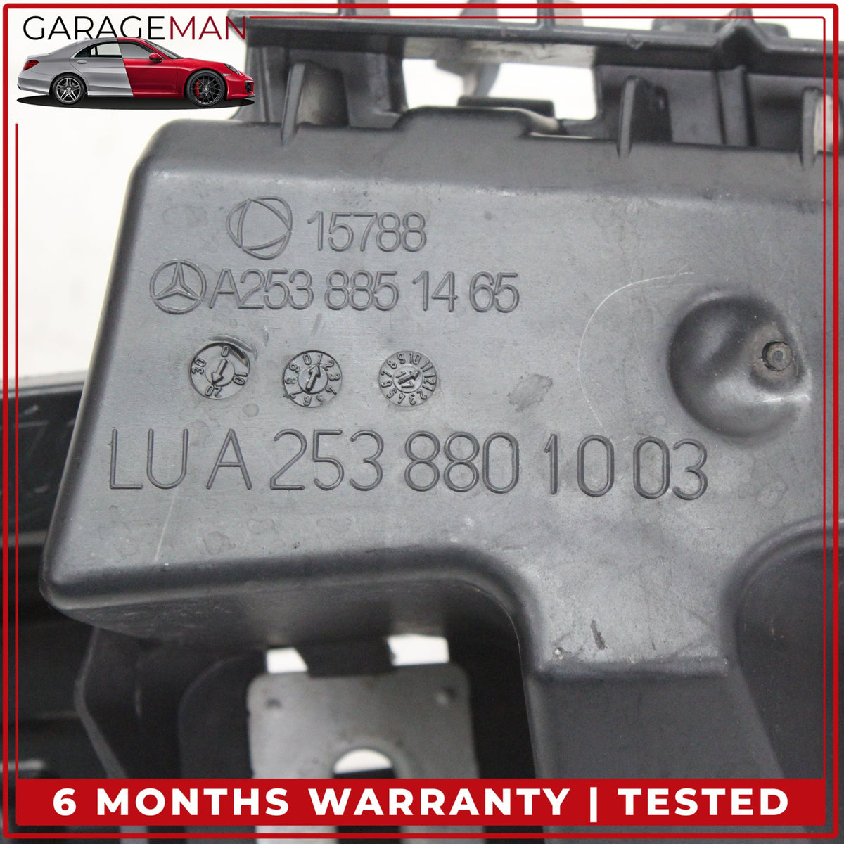 2016-2022 Mercedes X253 GLC300 Rear Right Side Bumper Mount Support Bracket OEM