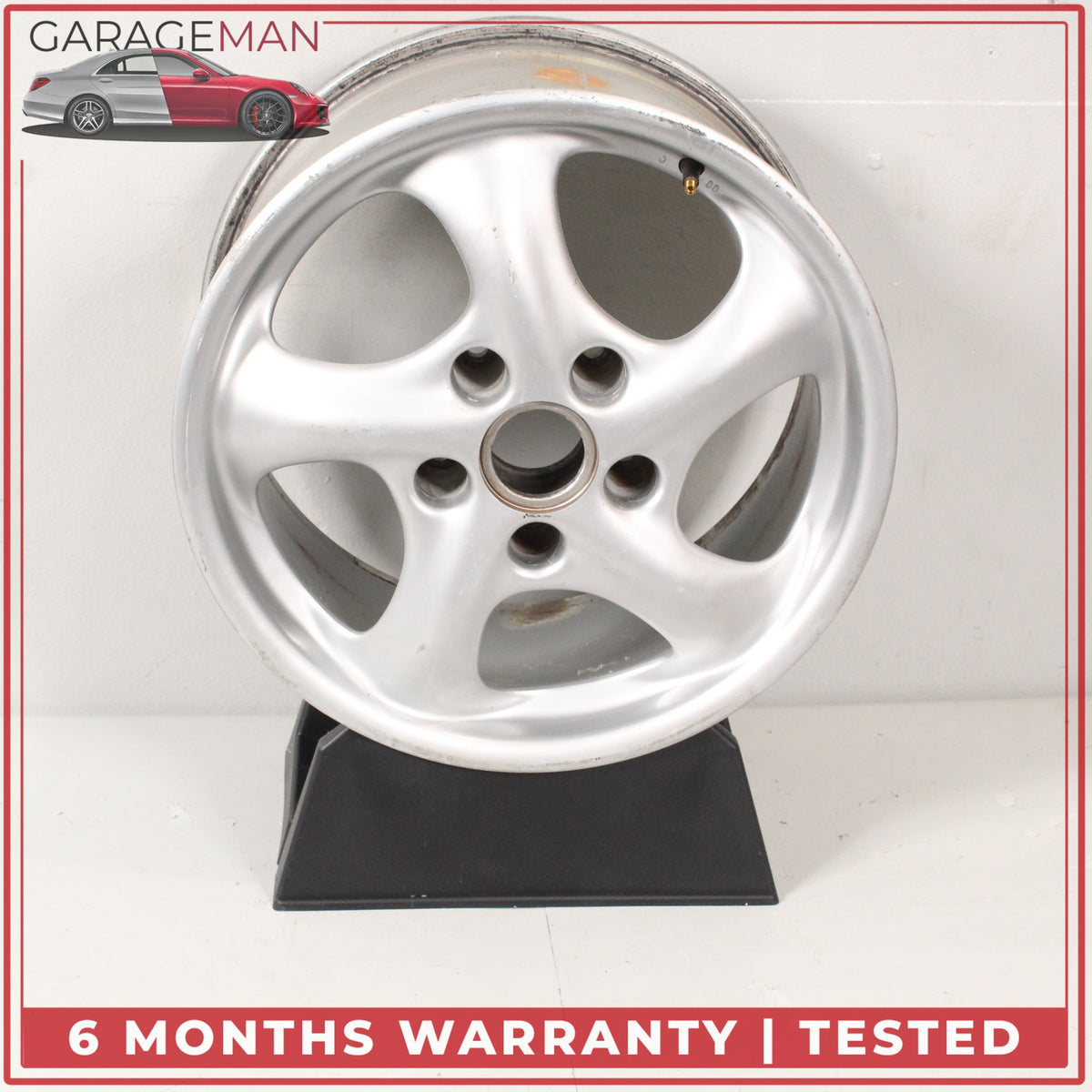 1999-2001 Porsche 911 Carrera 996 Rear Side Wheel Rim 9X17 ET55 99636212800 OEM