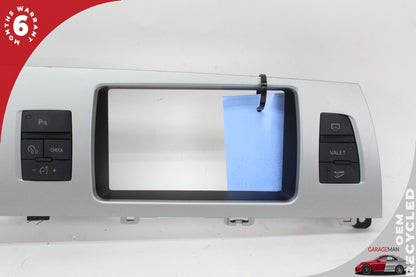 2010-2015 Audi Q7 Front Dash Instrument Cluster Trim Cover Panel w/ Switches OEM