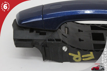 2015-2020 Audi A3 S3 Front Right Side Exterior Door Handle Blue 8V0839885 OEM