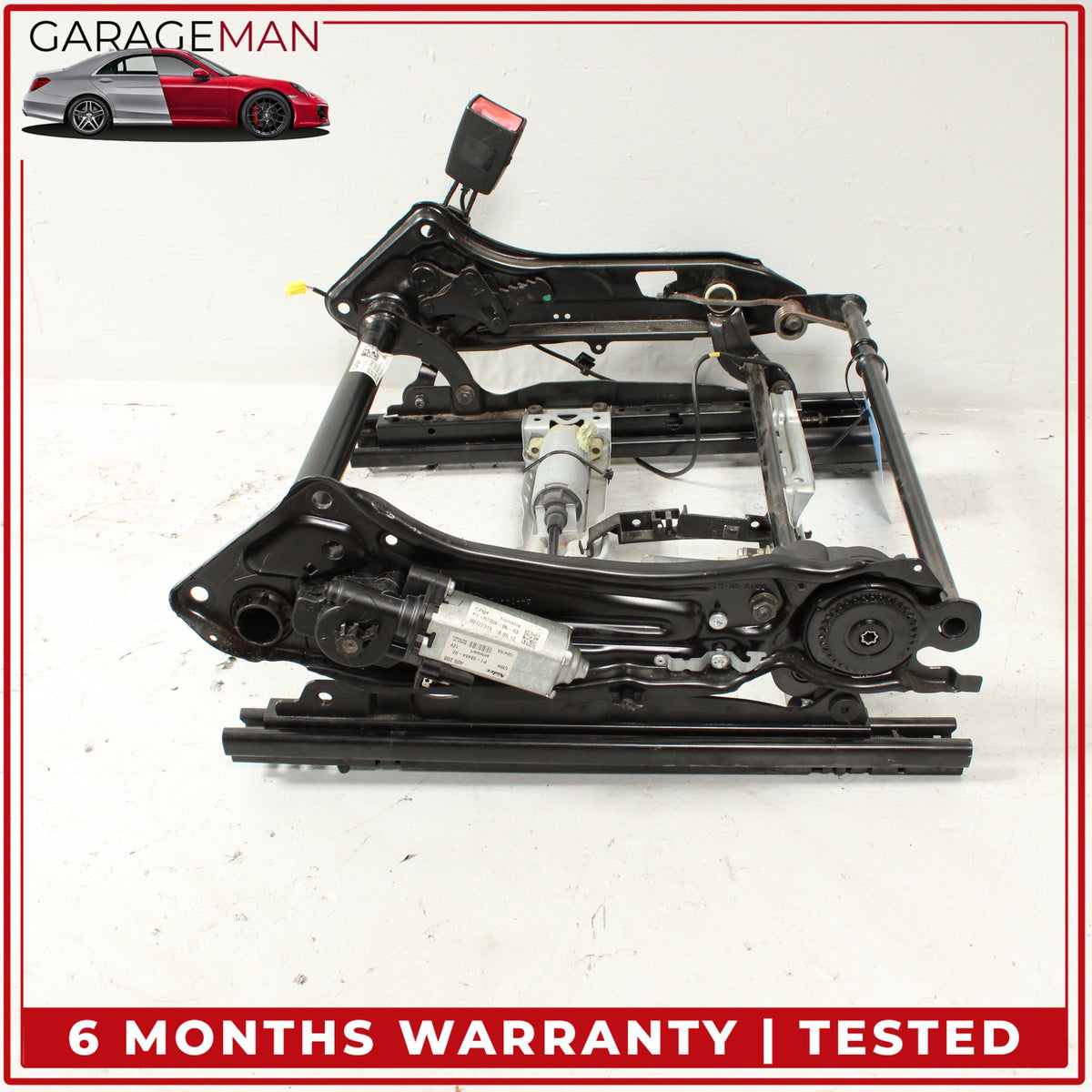 2010-2017 Mercedes C207 E550 Front Right Seat Rail Track Frame w/ Motors OEM