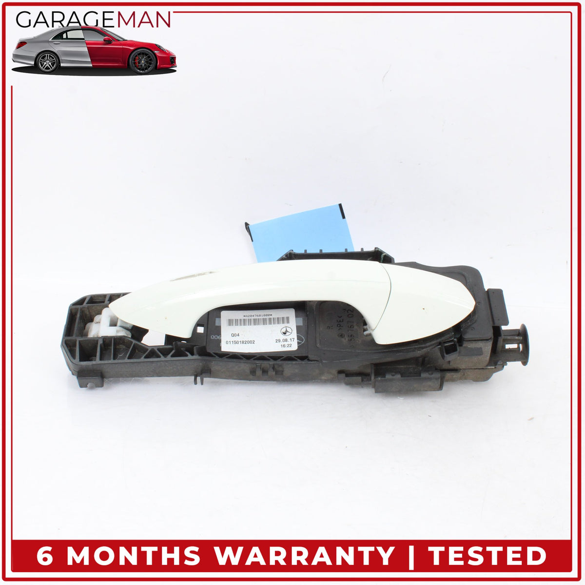 2015-2020 Mercedes X156 GLA250 Front Right Side Exterior Door Handle White OEM