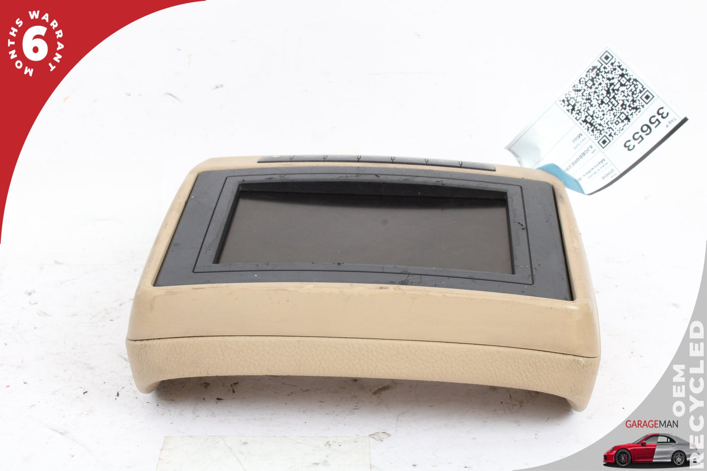 07-12 Mercedes ML350 M-Class W164 Headrest Screen Monitor Display 2518700889