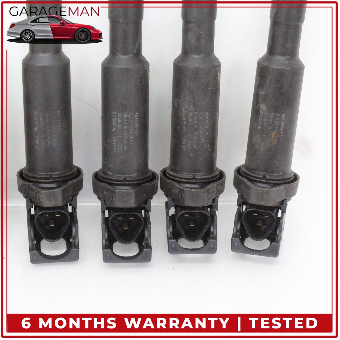 2014-2018 BMW X5 F15 SUV Ignition Coils Set of 8 8647689 OEM