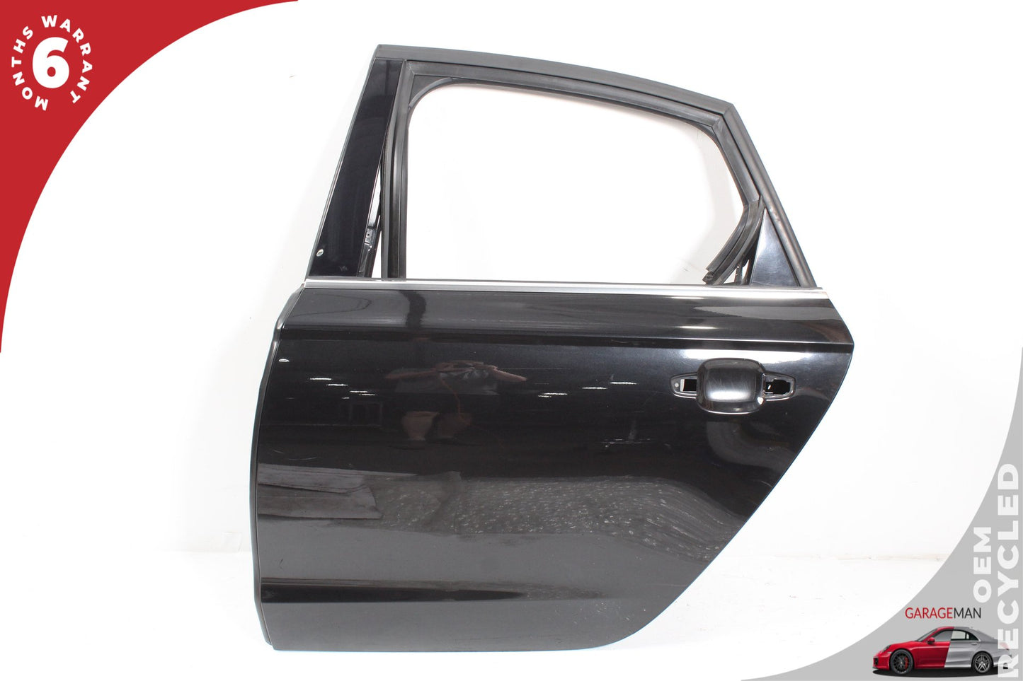 2012-2018 Audi A6 C7 Sedan Rear Left Exterior Door Shell Frame Panel 4G5833051
