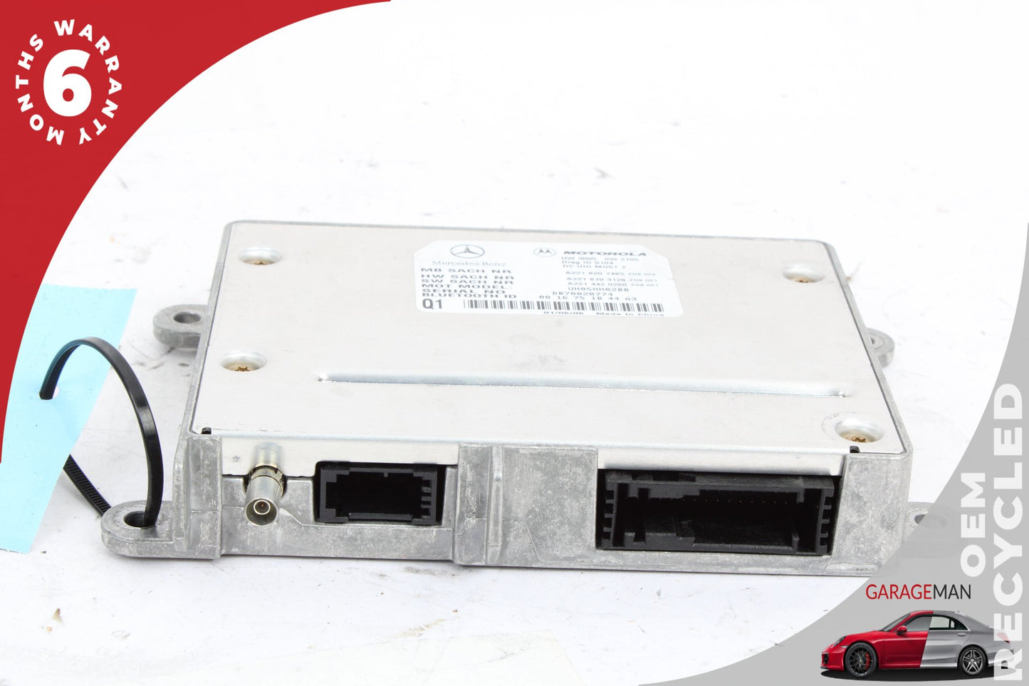2007-2013 Mercedes W221 S550 S600 Bluetooth Control Module 2218207485 OEM