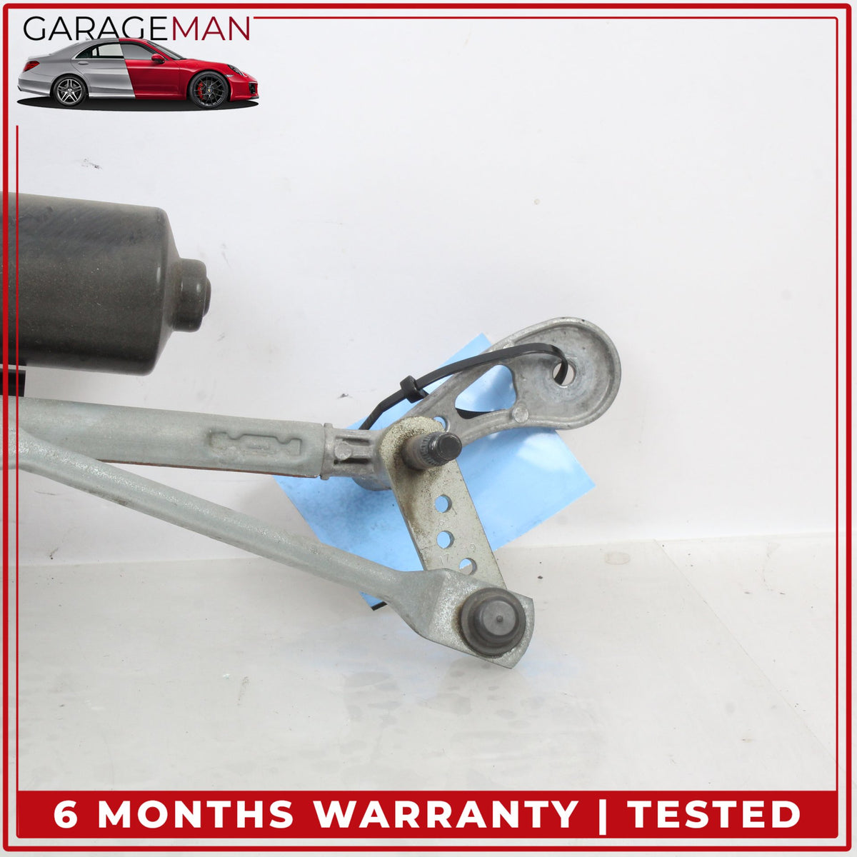 2017-2023 BMW 530e G30 Front Windshield Wiper Linkage w/ Motor W224097 OEM