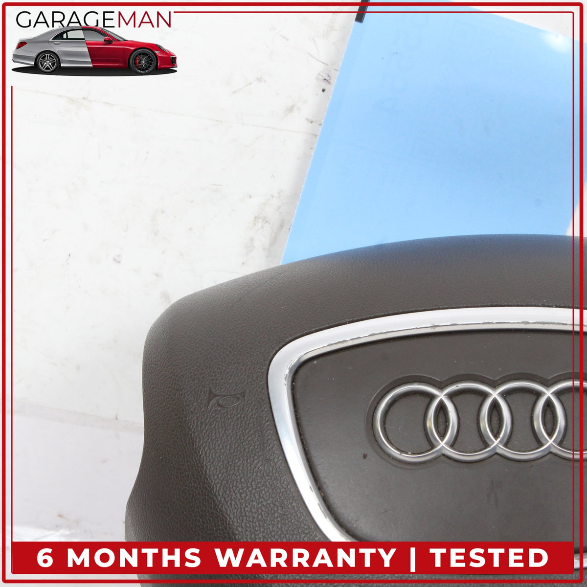 2012-2015 Audi A6 A7 S6 S7 Front Left Steering Wheel Airbag Brown 4G0880201G OEM