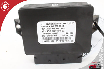 2012-2020 Mercedes W117 CLA45 AMG Electronic Parking Brake Control Module OEM