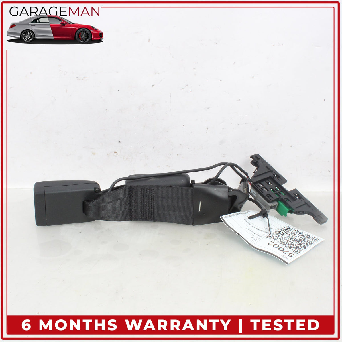2017-2023 Tesla Model 3 Rear Centre Middle Seat Belt Buckle 145770401A OEM