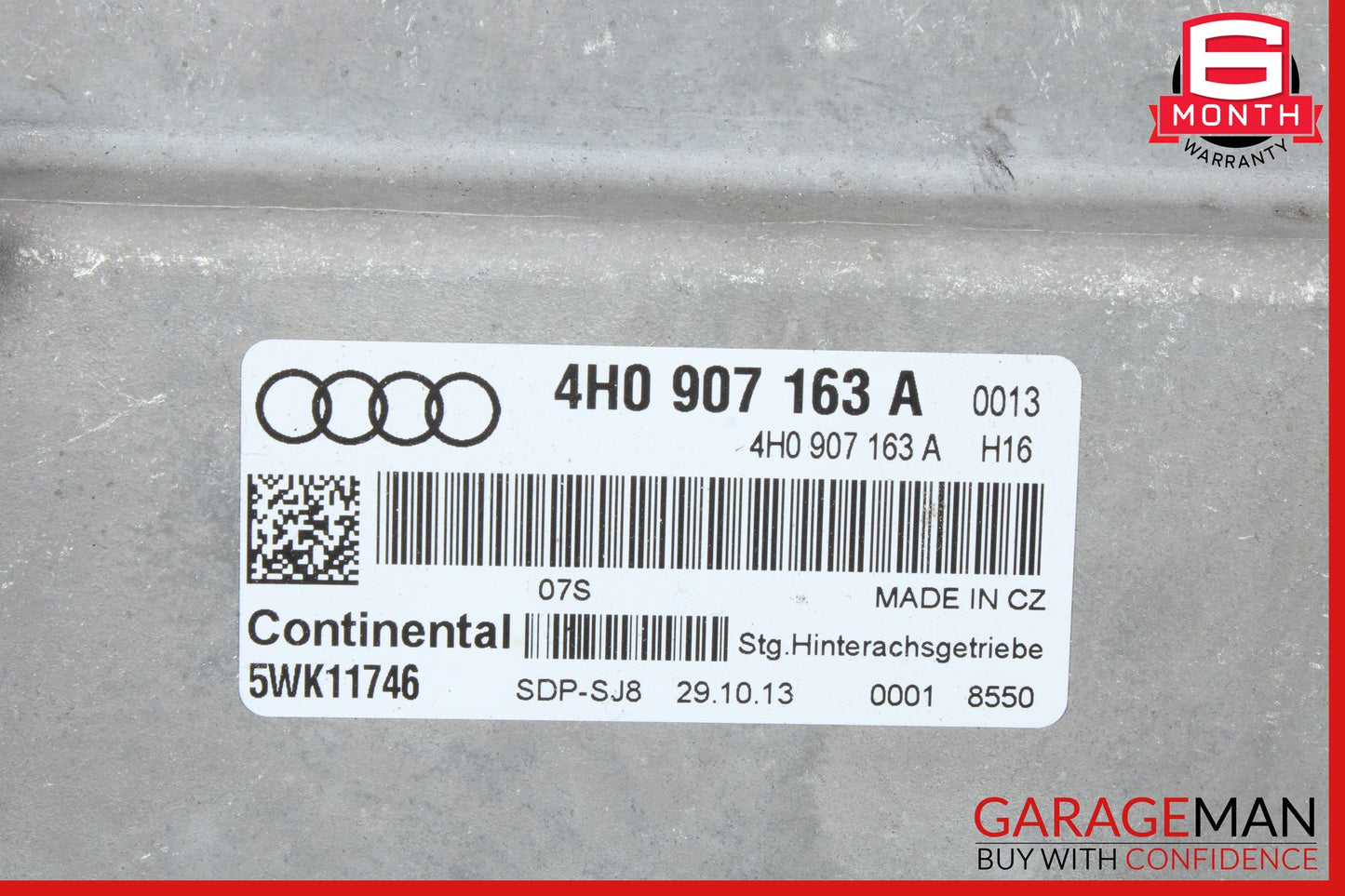 2012-2018 Audi S7 4G Rear Differential Control Module 4H0907163