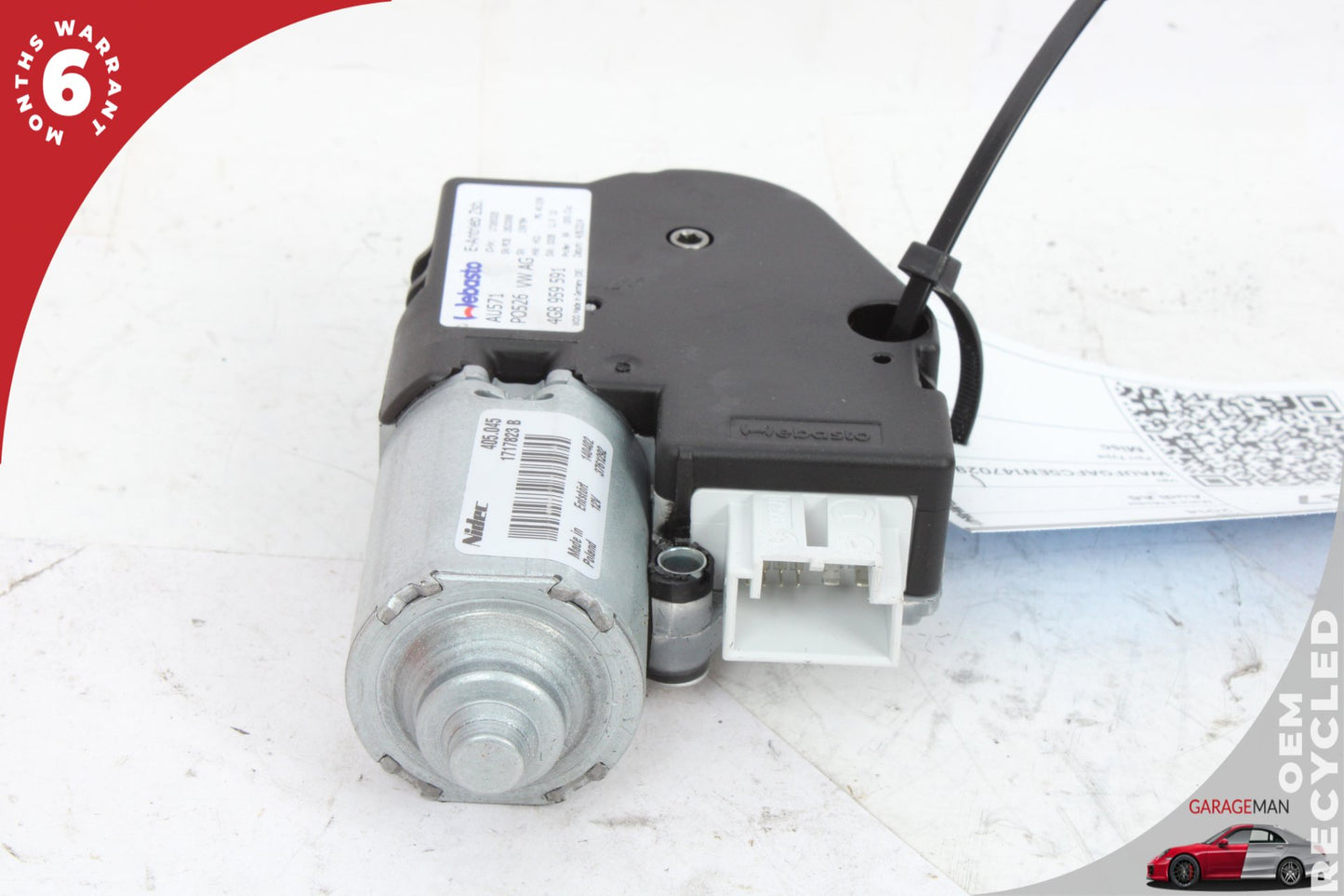2012-2018 Audi A6 A7 Panoramic Sunroof Sun Roof Motor 4G8959591 OEM
