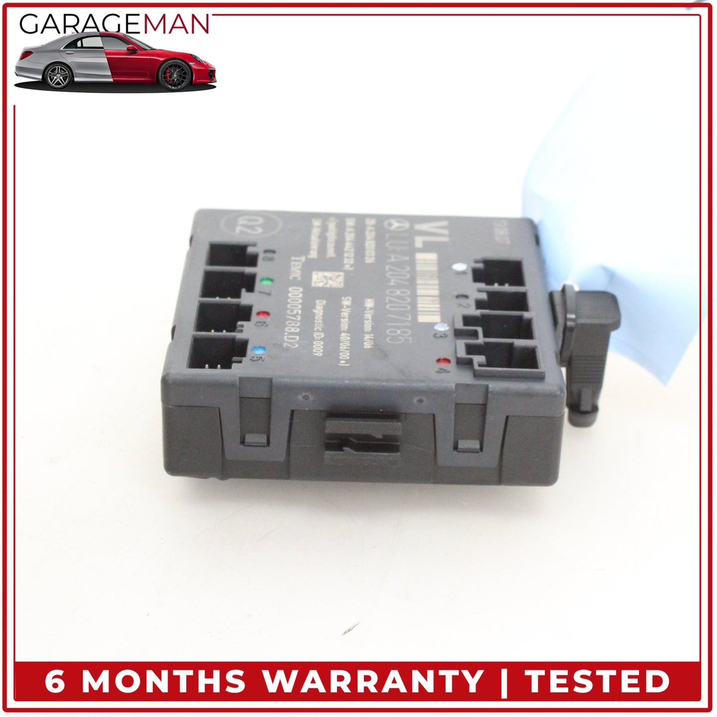 2008-2018 Mercedes-Benz C300 w204 Sedan Front Left Driver Side Door Control Module Unit 2048207185 OEM