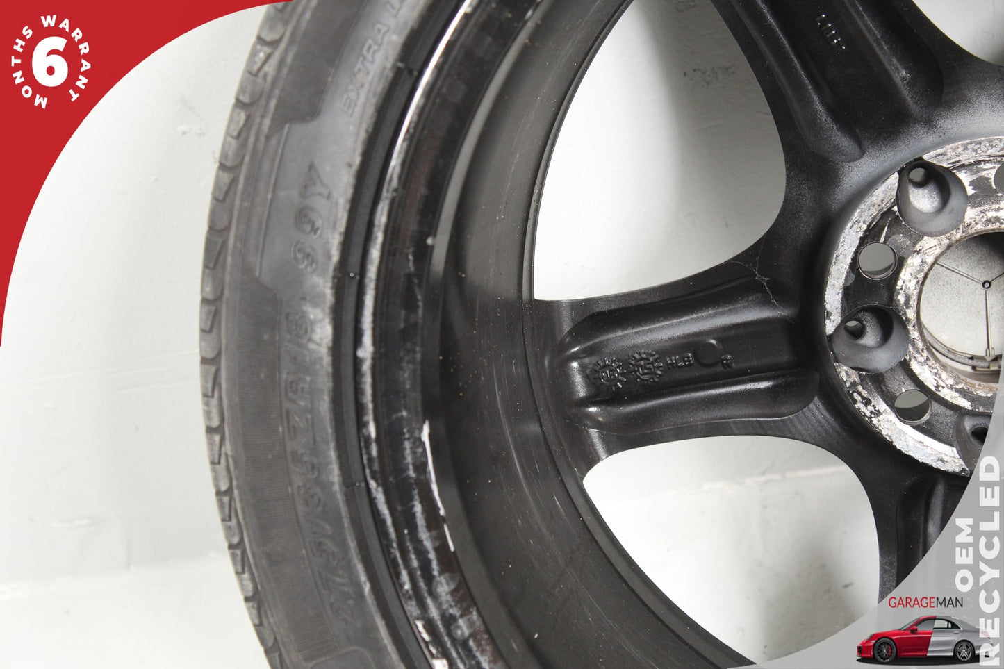 2006-2007 Mercedes W219 CLS500 Rear Wheel Rim w/ Tire 9.5JX18H2 ET33 2194010302