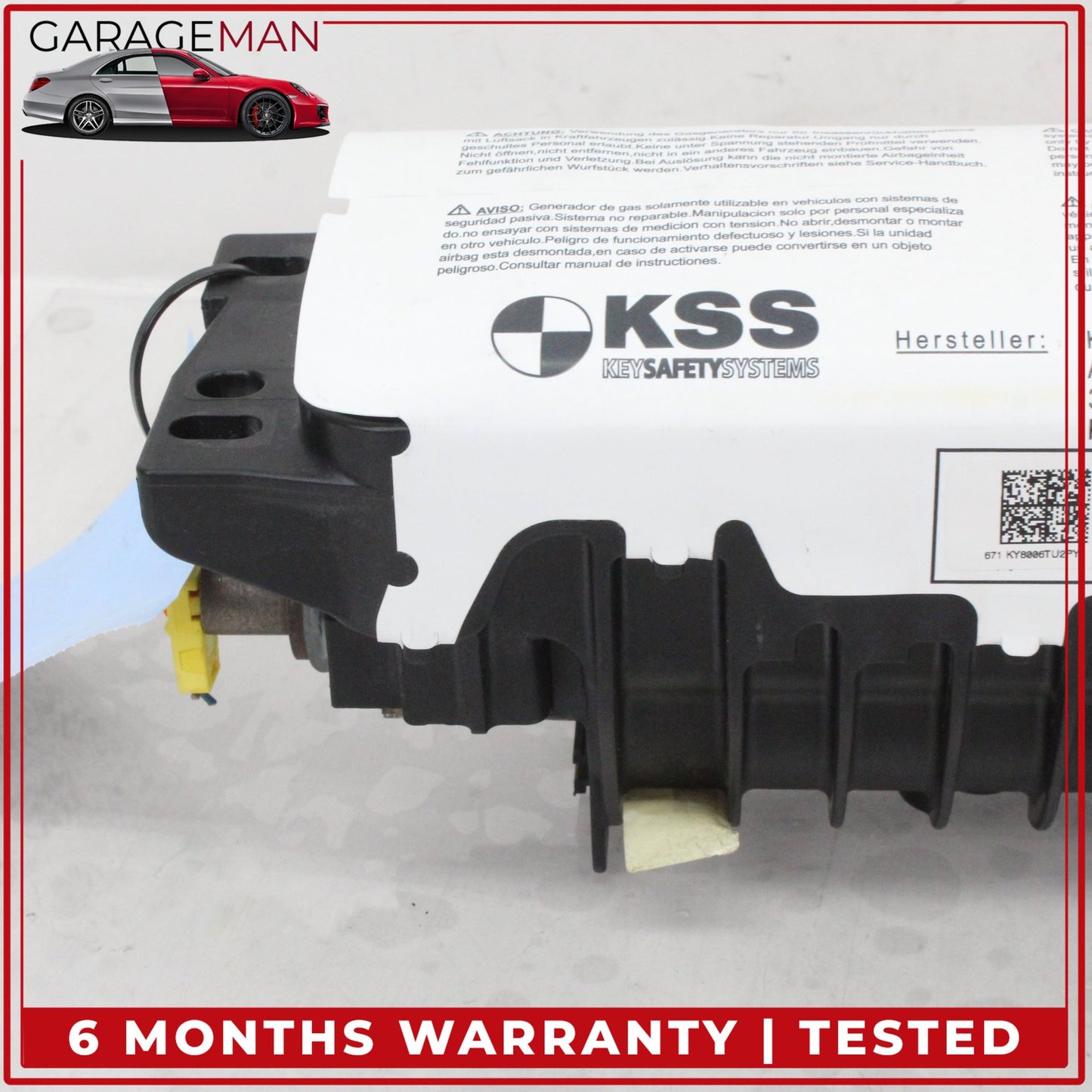 2008-2016 Audi A4 A5 S4 S5 Front Right Side Dashboard Airbag 8T0880204E OEM
