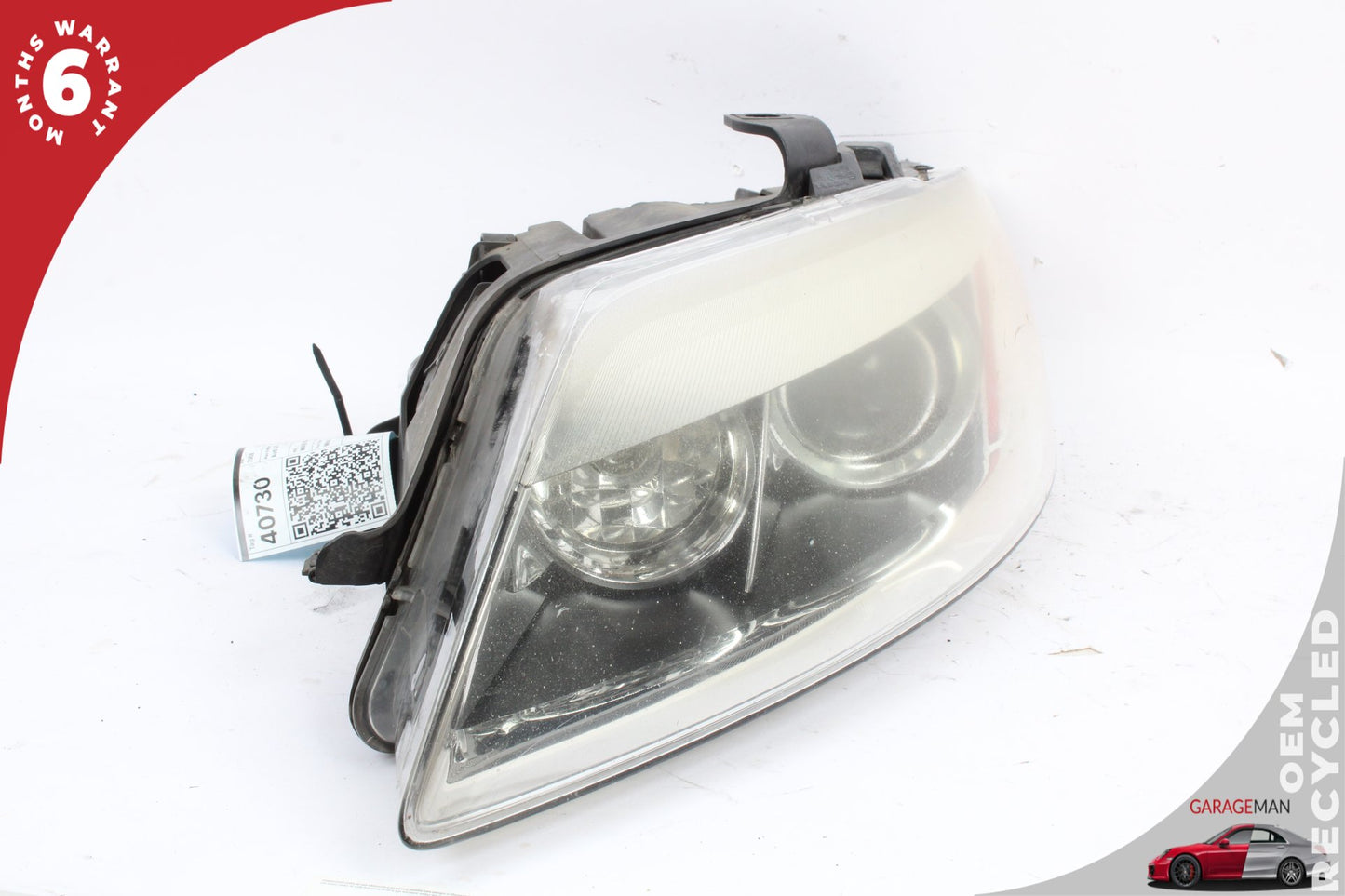 2007-2009 Audi Q7 Front Left Driver Side Xenon Head Light Lamp 4L0941003H OEM
