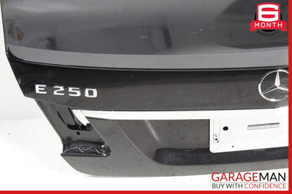 2010-2016 Mercedes W212 E250 Rear Trunk Lid Panel Black Assembly 2127500975 OEM